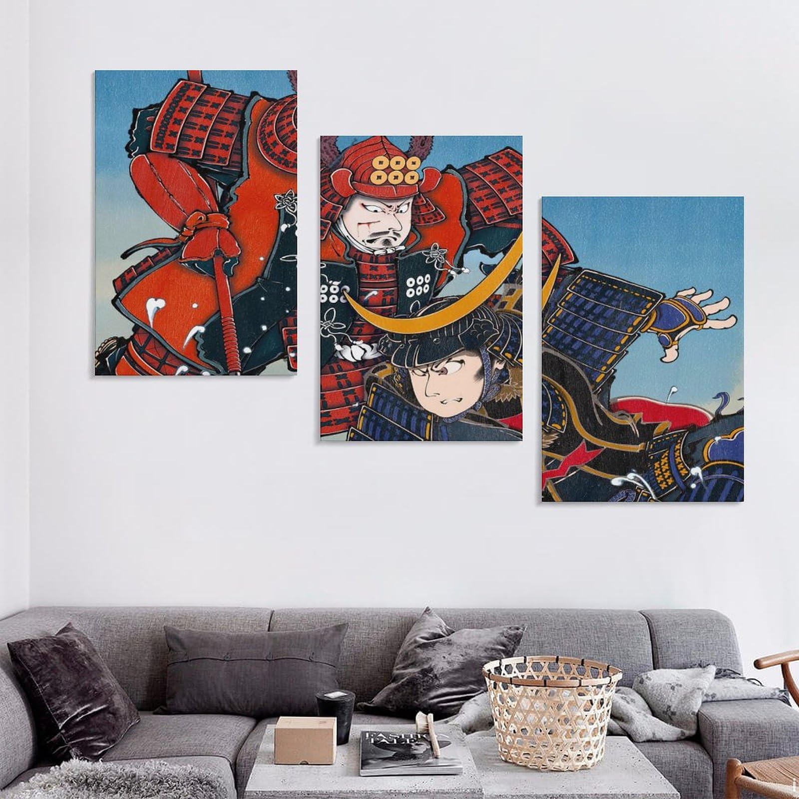 Amazon.co.jp: 戦国武将 真田幸村 伊達政宗 浮世絵 アートパネル 湿気